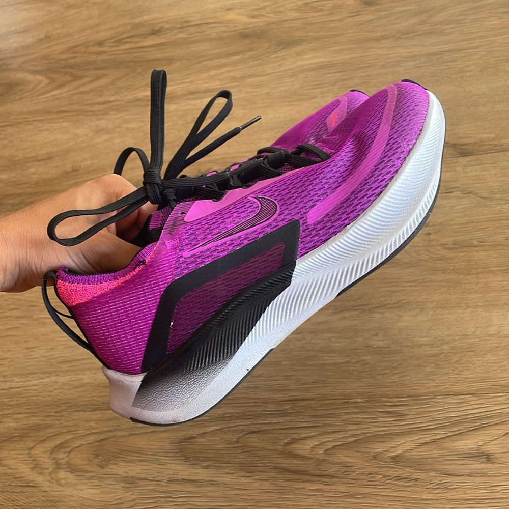 Nike Women's Athletic Shoes - Purple and Black